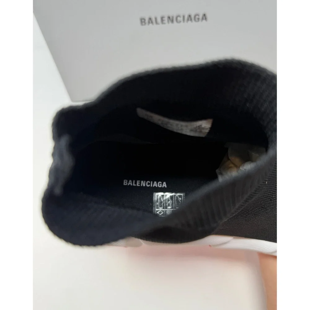 Balenciaga Speed 2.0 Trainer Black/White/Red Size 13 US 46 EU